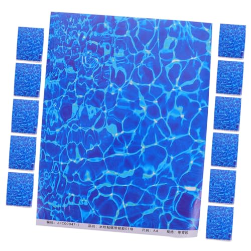 HORIALENCE 12 Stück Wellenaufkleber Scrapbooking Papierblock Wasserhintergrund Wassermuster Scrapbooking Papier Ozeantextur Scrapbook Papier Klassenzimmeraufkleber Selbstklebendes HORIALENCE 12 Stück Wellenaufkleber Scrapbooking Papierblock Wasserhintergrund Wassermuster Scrapbooking Papier Ozeantextur Scrapbook Papier Klassenzimmeraufkleber Selbstklebendes von HORIALENCE