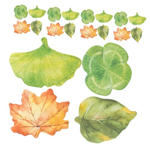 HORIALENCE 120 Blatt Blatt Haftnotiz Platzdeckchen fallen Blätter Tischset gefälschte Blätter Schreibtischzubehör ästhetisch Blatt Notizblock Thanksgiving-Tags Lehrer Papier HORIALENCE 120 Blatt Blatt Haftnotiz Platzdeckchen fallen Blätter Tischset gefälschte Blätter Schreibtischzubehör ästhetisch Blatt Notizblock Thanksgiving-Tags Lehrer Papier von HORIALENCE