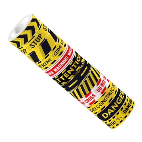HORIALENCE 12Rollen DIY Washi Klebeband Set Transparentes Klebeband für Scrapbooking und Warnschilder für Tagebuch Planer und Bau Mottopartys Multifunktionales Bastelband von HORIALENCE