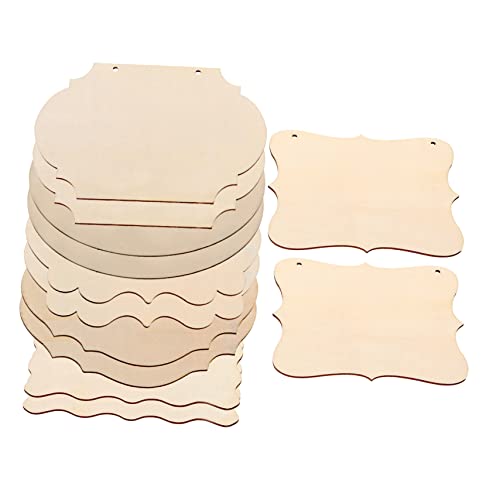 HORIALENCE 12Stücke Unlackierte Holzplatten für DIY Bastelprojekte für Heimwerkerarbeiten Message Boards und Dekoration Hochwertigem Holz mit Lanyards für Einfache HORIALENCE 12Stücke Unlackierte Holzplatten für DIY Bastelprojekte für Heimwerkerarbeiten Message Boards und Dekoration Hochwertigem Holz mit Lanyards für Einfache von HORIALENCE