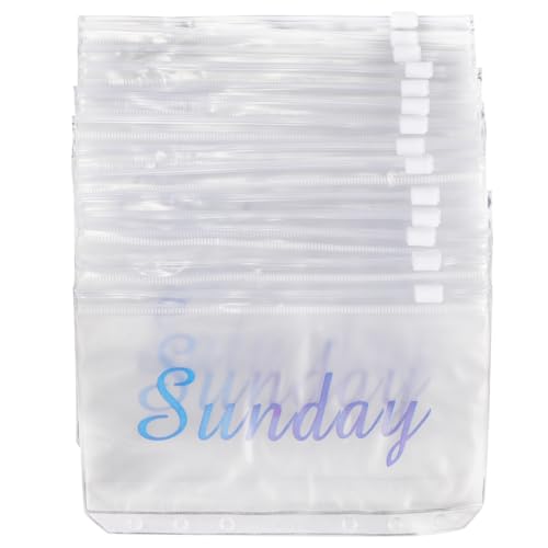 HORIALENCE 14 Stück a6 Reißverschlusstasche Binder-Geldbeutel Beutel mit losen Blättern Binder-Geldumschläge Binderspeicherbeutel Gitterbeutel dokumentieren Reißverschlusstaschen PVC HORIALENCE 14 Stück a6 Reißverschlusstasche Binder-Geldbeutel Beutel mit losen Blättern Binder-Geldumschläge Binderspeicherbeutel Gitterbeutel dokumentieren Reißverschlusstaschen PVC von HORIALENCE