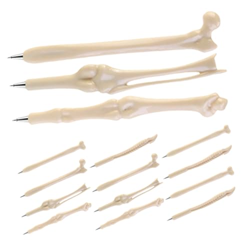 HORIALENCE 15 Stück Knochen Kugelschreiber Neuheitstifte Kugelschreiber schreiben Stifte für Studenten Stifte für Krankenschwestern Halloween Decorative Pen verrückter Stift Abs Beige HORIALENCE 15 Stück Knochen Kugelschreiber Neuheitstifte Kugelschreiber schreiben Stifte für Studenten Stifte für Krankenschwestern Halloween Decorative Pen verrückter Stift Abs Beige von HORIALENCE