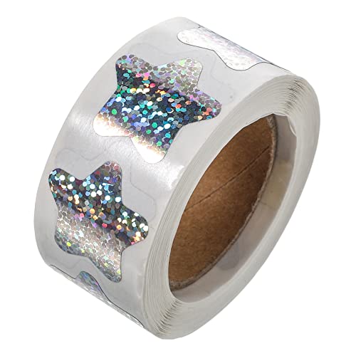 HORIALENCE 1Rolle Selbstklebende Glitzerstern Aufkleber Hologramm Dekorationssticker für DIY Hochzeiten Kinderaktivitäten Handgemachte HORIALENCE 1Rolle Selbstklebende Glitzerstern Aufkleber Hologramm Dekorationssticker für DIY Hochzeiten Kinderaktivitäten Handgemachte von HORIALENCE