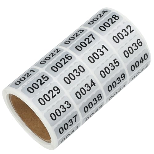 HORIALENCE 1Rolle Selbstklebende Nummernaufkleber Rechteckige Abnehmbare DIY Kleidergrößenetiketten für Jeans und Shirts Vielseitig Einsetzbar für Zuhause HORIALENCE 1Rolle Selbstklebende Nummernaufkleber Rechteckige Abnehmbare DIY Kleidergrößenetiketten für Jeans und Shirts Vielseitig Einsetzbar für Zuhause von HORIALENCE