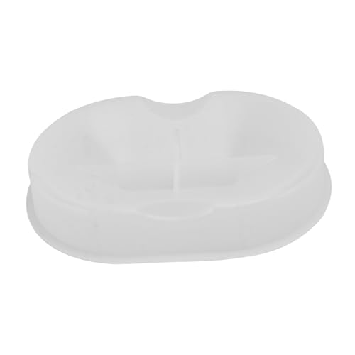 HORIALENCE 1Stück Silikon Ellipse Seifenbox Form DIY Seifenaufbewahrungsbox Silikonmould Zufälliger Stil für Seifenherstellung und Aufbewahrung von HORIALENCE