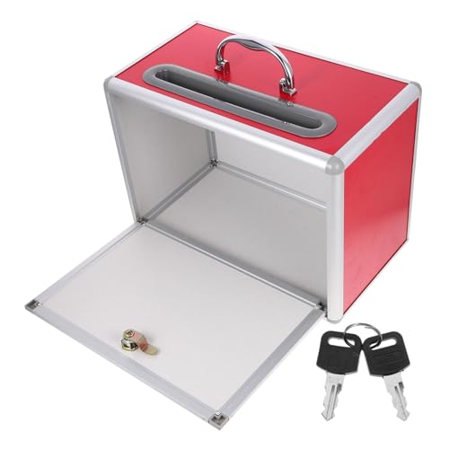 HORIALENCE 1Stück Stimmabgabe Box aus Praktische Lotteriebox für Partys für Veranstaltungen Büro und Schule mit Sicherem Steckplatz von HORIALENCE