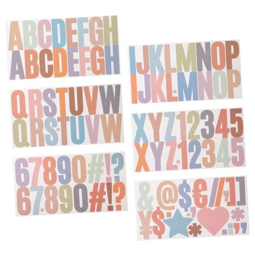 HORIALENCE 2 Sätze Selbstklebende Buchstaben Aufkleber für DIY Dekoration Alphabet Sticker für Briefkästen Klassenzimmer Fenster Mehr und Einfach Anzuwenden HORIALENCE 2 Sätze Selbstklebende Buchstaben Aufkleber für DIY Dekoration Alphabet Sticker für Briefkästen Klassenzimmer Fenster Mehr und Einfach Anzuwenden von HORIALENCE
