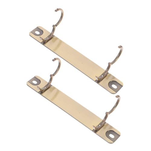 HORIALENCE 2 Stück Loose Leaf Binder Spines Clips Abnehmbare Metall Bindungsringe für Notizbücher DIY Buchbindemechanismus für Kreative Bindungen und Persönliche Gestaltung von HORIALENCE
