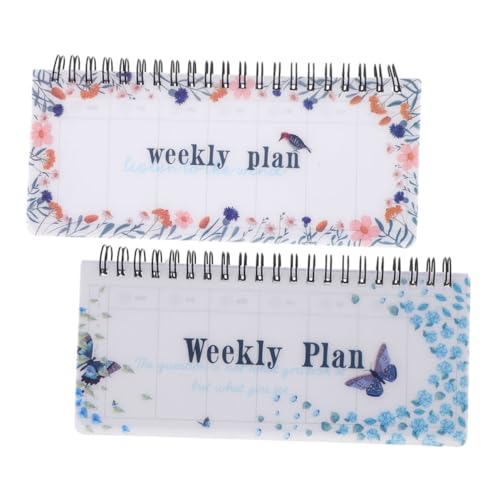 HORIALENCE 2 Stück Wochenplaner wöchentlicher Schreibtischplaner einfacher Planer Wochenplan Notizblock Wöchentliche Planungsblock Notizblock für die Essensplanung Aufgabenheft Papier HORIALENCE 2 Stück Wochenplaner wöchentlicher Schreibtischplaner einfacher Planer Wochenplan Notizblock Wöchentliche Planungsblock Notizblock für die Essensplanung Aufgabenheft Papier von HORIALENCE