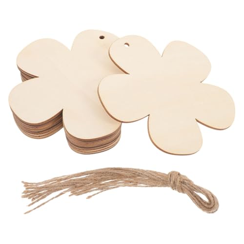 HORIALENCE 20 Stück Diy Holzblumen Ausschnitte für Kreative Bastelprojekte Blanke Holzformen zum Malen und Dekorieren für Stilvolle Wohnaccessoires HORIALENCE 20 Stück Diy Holzblumen Ausschnitte für Kreative Bastelprojekte Blanke Holzformen zum Malen und Dekorieren für Stilvolle Wohnaccessoires von HORIALENCE