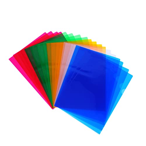 HORIALENCE 20 Stück Förmige Dokumentenmappe Set Transparente Ordner aus Strapazierfähigem Kunststoff Organisieren von Dokumenten für Schule Büro und Alltag Zufällige Farbe Zufällige Farbe HORIALENCE 20 Stück Förmige Dokumentenmappe Set Transparente Ordner aus Strapazierfähigem Kunststoff Organisieren von Dokumenten für Schule Büro und Alltag Zufällige Farbe Zufällige Farbe von HORIALENCE