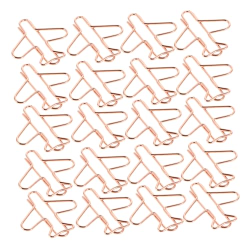 HORIALENCE 20 Stück Kreative Büroklammern Flugzeugform Dekorative Lesezeichen für Schule Büro Praktische Organizer für Dokumente und HORIALENCE 20 Stück Kreative Büroklammern Flugzeugform Dekorative Lesezeichen für Schule Büro Praktische Organizer für Dokumente und von HORIALENCE