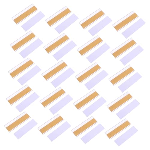 HORIALENCE 20 Stück Materialsidentifikationskarte einfügen Plastiketiketthalter Bibliotheksregalmarkierungen Bibliotheks -Tags Lebensmitteletiketthalter Bin Label Halter PVC Transparent HORIALENCE 20 Stück Materialsidentifikationskarte einfügen Plastiketiketthalter Bibliotheksregalmarkierungen Bibliotheks -Tags Lebensmitteletiketthalter Bin Label Halter PVC Transparent von HORIALENCE