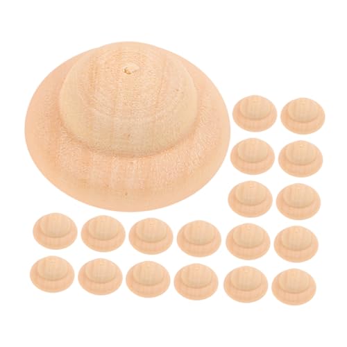 HORIALENCE 20 Stück Puppenmütze Puppenherstellungszubehör DIY Holzmütze Basteln DIY Puppenmütze Unvollendete Peg Puppenmütze Unbemalte Holzklammermütze Holz Unbemalte Puppenmütze HORIALENCE 20 Stück Puppenmütze Puppenherstellungszubehör DIY Holzmütze Basteln DIY Puppenmütze Unvollendete Peg Puppenmütze Unbemalte Holzklammermütze Holz Unbemalte Puppenmütze von HORIALENCE