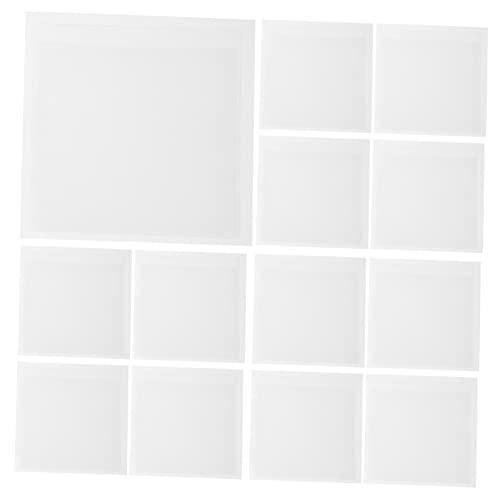 HORIALENCE 20 Stück Selbstklebende Indexkartenhalter Transparente PVC Taschen für Organisation von Lageretiketten Beschreibbare Etikettenhalter für Einfache Klassifizierung und Schutz von HORIALENCE