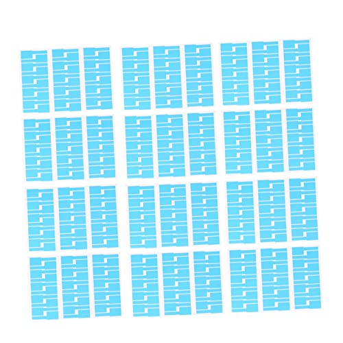HORIALENCE 20 Stück Selbstklebende Kabeletiketten P Form Labels zur Kabelidentifikation für Zuhause Büro und Schule Wasserfest und Reißfest Bunte Kabeletiketten für Einfache Zuordnung von HORIALENCE