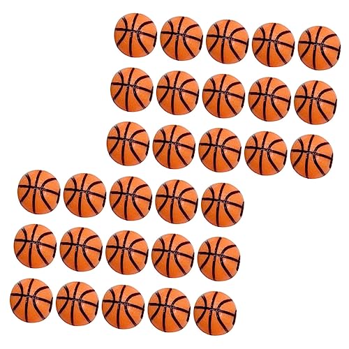 HORIALENCE 200 Stück Basketball Perlen DIY Armband Zubehör Acryl Perlen für Schmuckherstellung Bastelbedarf für Kreative Projekte und von HORIALENCE
