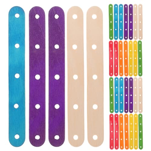 HORIALENCE 200 Stück Diy Eistüten und Regenbogen Popsicle Sticks mit Löchern für Kreative Kinderprojekte Bastelbedarf und Familienaktivitäten HORIALENCE 200 Stück Diy Eistüten und Regenbogen Popsicle Sticks mit Löchern für Kreative Kinderprojekte Bastelbedarf und Familienaktivitäten von HORIALENCE
