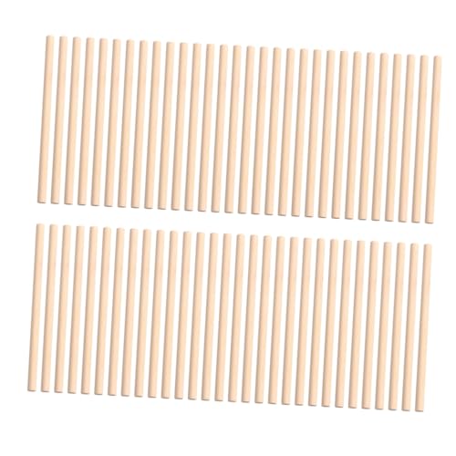 HORIALENCE 200 Stück Runde Holzdübelstäbe Holzstäbchen für DIY Basteln Modellbau und Holzarbeiten Langlebig Glatt Vielseitig Einsetzbar für Hobby und Handwerk HORIALENCE 200 Stück Runde Holzdübelstäbe Holzstäbchen für DIY Basteln Modellbau und Holzarbeiten Langlebig Glatt Vielseitig Einsetzbar für Hobby und Handwerk von HORIALENCE