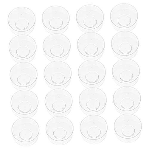 HORIALENCE 20Stücke DIY Kerzenform Flammenbeständigem Kunststoff Runde Hülle für Kerzenherstellung Silikonform für Teelichter und Bastelprojekte HORIALENCE 20Stücke DIY Kerzenform Flammenbeständigem Kunststoff Runde Hülle für Kerzenherstellung Silikonform für Teelichter und Bastelprojekte von HORIALENCE