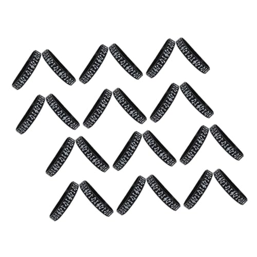 HORIALENCE 24 Stück Notenarmband Event Armbänder Bulk Silikonarmbänder Gummiarmbänder Gummiarmbänder Musikarmband Armbänder Für Events Gummiband Armbänder Kieselgel Schwarz von HORIALENCE