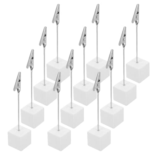 HORIALENCE 24 Stück Teiliges Holz Memo Clip mit Krokodilklemmen für Fotos Notizen und Tischkarten für Büro Hochzeiten und Veranstaltungen Weißes Design mit Stabilem Standfuß HORIALENCE 24 Stück Teiliges Holz Memo Clip mit Krokodilklemmen für Fotos Notizen und Tischkarten für Büro Hochzeiten und Veranstaltungen Weißes Design mit Stabilem Standfuß von HORIALENCE