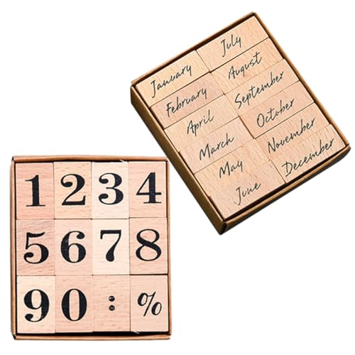 HORIALENCE 24 Stück hölzernes Siegel Journaling Kunsthandwerk Zeitschrift Pads Stempel für Tagebuch zum Stempeln von Bastelarbeiten Fondant-Briefmarken Mini-Holzstempel Journal -Briefmarken HORIALENCE 24 Stück hölzernes Siegel Journaling Kunsthandwerk Zeitschrift Pads Stempel für Tagebuch zum Stempeln von Bastelarbeiten Fondant-Briefmarken Mini-Holzstempel Journal -Briefmarken von HORIALENCE