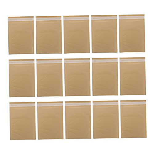 HORIALENCE 25Stücke Gepolsterte Versandtaschen aus Braunem Kraftpapier Selbstklebende Blasenverpackungssäcke Schockfest für Sicheren Versand von Paketen HORIALENCE 25Stücke Gepolsterte Versandtaschen aus Braunem Kraftpapier Selbstklebende Blasenverpackungssäcke Schockfest für Sicheren Versand von Paketen von HORIALENCE