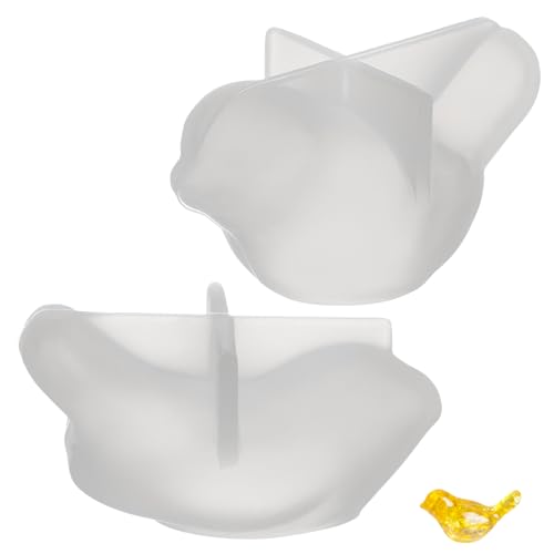 HORIALENCE 2Stücke Gießform Epoxidharz Formen für DIY und Bastelprojekte Wiederverwendbar und Leicht zu Entformen von HORIALENCE