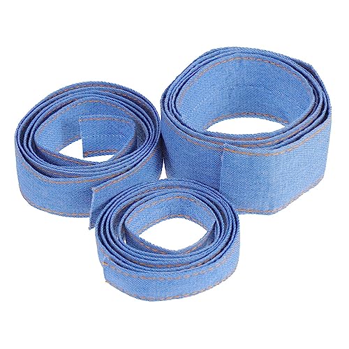 HORIALENCE 3 Stück Teiliges Diy Haarschmuck Denim Ribbons Handgemachte Haarspangen Zubehör Vielseitig für Bastelarbeiten Kleidung und Haarschmuck HORIALENCE 3 Stück Teiliges Diy Haarschmuck Denim Ribbons Handgemachte Haarspangen Zubehör Vielseitig für Bastelarbeiten Kleidung und Haarschmuck von HORIALENCE