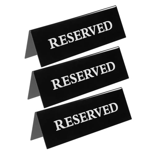 HORIALENCE 3 Stück Tipps tischkarten hochzeitsdekoration Empfangsschild Tischschild Wiederverwendbares Schild Hochzeitsschild mit Sitzplatzreservierung Hochzeitsschildständer Acryl Black HORIALENCE 3 Stück Tipps tischkarten hochzeitsdekoration Empfangsschild Tischschild Wiederverwendbares Schild Hochzeitsschild mit Sitzplatzreservierung Hochzeitsschildständer Acryl Black von HORIALENCE
