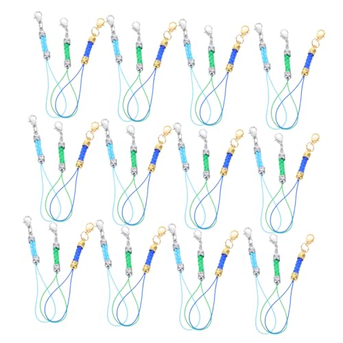 HORIALENCE 30 Stück Schmuckseil Zubehör Handyanhänger Handy Lanyard Handy Handgelenkband DIY Handy Lanyard Charm Gurte Mit Haken Handgelenk Lanyard Karabinerverschluss Zufällige Farbe HORIALENCE 30 Stück Schmuckseil Zubehör Handyanhänger Handy Lanyard Handy Handgelenkband DIY Handy Lanyard Charm Gurte Mit Haken Handgelenk Lanyard Karabinerverschluss Zufällige Farbe von HORIALENCE
