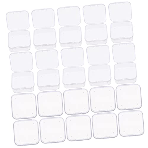 HORIALENCE 30 Stück Transparente Kleine Quadratische Schmuckboxen Mini Aufbewahrungsboxen für Ohrringe Ohrstöpsel Schmuck Praktische Sortierbox für Kleinteile HORIALENCE 30 Stück Transparente Kleine Quadratische Schmuckboxen Mini Aufbewahrungsboxen für Ohrringe Ohrstöpsel Schmuck Praktische Sortierbox für Kleinteile von HORIALENCE
