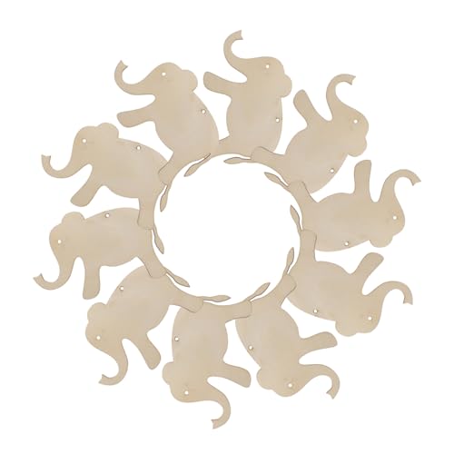 HORIALENCE 30 Stück Unvollendete Holzscheiben mit Juteschnur und Löchern Diy Bastelprojekte Hochzeitsverzierungen und Heimdekoration mit Gestaltbaren Holztags von HORIALENCE