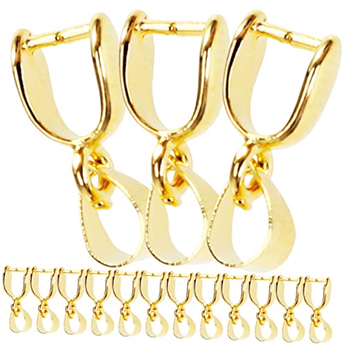 HORIALENCE 30Stücke DIY Anhänger Verschlüsse Goldene Kettenschnalle für Schmuckherstellung für und Armbänder Einfach zu Verwenden und Langlebig von HORIALENCE