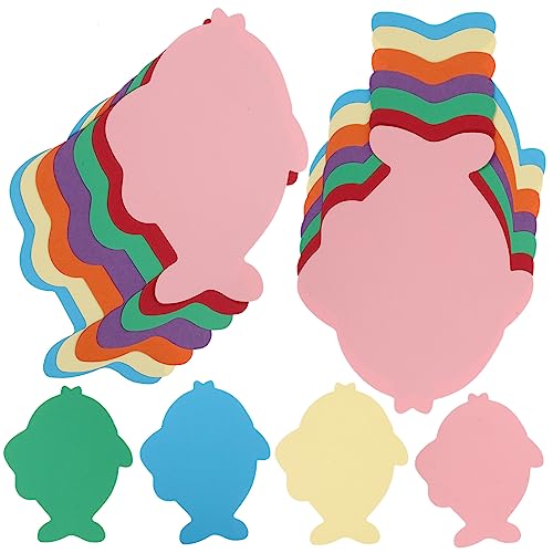 HORIALENCE 35 Stück Teiliges Fisch Papierausschnitt Farben Farbenfrohe Wanddekoration Diy Bastelmaterial für Klassenzimmer Pinnwand und Partygestaltung HORIALENCE 35 Stück Teiliges Fisch Papierausschnitt Farben Farbenfrohe Wanddekoration Diy Bastelmaterial für Klassenzimmer Pinnwand und Partygestaltung von HORIALENCE
