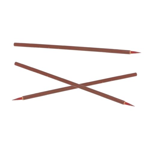 HORIALENCE 3Stücke Traditionelle Chinesische Kalligraphiepinsel Kleine Rote Pinsel für Anfänger Vielseitig Einsetzbar für Malerei und Kalligraphie für Kunstliebhaber HORIALENCE 3Stücke Traditionelle Chinesische Kalligraphiepinsel Kleine Rote Pinsel für Anfänger Vielseitig Einsetzbar für Malerei und Kalligraphie für Kunstliebhaber von HORIALENCE