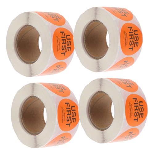 HORIALENCE 4 Rollen Use First Etiketten Runde Lebensmittelkennzeichnungen für Effektive Lagerkontrolle Rolle HORIALENCE 4 Rollen Use First Etiketten Runde Lebensmittelkennzeichnungen für Effektive Lagerkontrolle Rolle von HORIALENCE