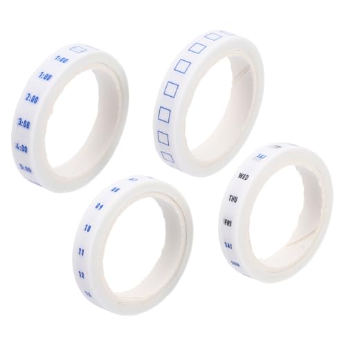 HORIALENCE 4 Rollen Zeit Und Papierklebeband Datumsaufkleber Tagebuchklebeband Scrapbook Zubehör Planer Zubehör Scrapbooking Zubehör Dekoratives Klebeband Buch Washi Tape Lustiges HORIALENCE 4 Rollen Zeit Und Papierklebeband Datumsaufkleber Tagebuchklebeband Scrapbook Zubehör Planer Zubehör Scrapbooking Zubehör Dekoratives Klebeband Buch Washi Tape Lustiges von HORIALENCE
