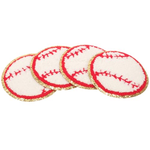 HORIALENCE 4 Stück Baseball -Stickatchpatch Sport Ball-Patch Dekoration Reparaturflicken für Bekleidung Denim Mantelflicken für den Haushalt dekorative Patches Kleiderflicken Polyesterfaden HORIALENCE 4 Stück Baseball -Stickatchpatch Sport Ball-Patch Dekoration Reparaturflicken für Bekleidung Denim Mantelflicken für den Haushalt dekorative Patches Kleiderflicken Polyesterfaden von HORIALENCE