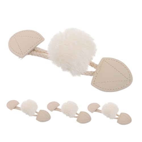 HORIALENCE 4 Stück Mantel Nähzubehör Knebelknöpfe Für Pullover Knebelverschlüsse Nähen Pulloverknöpfe Ärmelknopf Hornschnallenknöpfe Hornknöpfe Hornknebelknöpfe Harz Beige HORIALENCE 4 Stück Mantel Nähzubehör Knebelknöpfe Für Pullover Knebelverschlüsse Nähen Pulloverknöpfe Ärmelknopf Hornschnallenknöpfe Hornknöpfe Hornknebelknöpfe Harz Beige von HORIALENCE