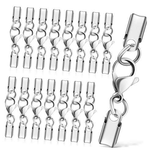 HORIALENCE 40Stücke Hummerklaue Verschlüsse für Schmuck DIY Bastelzubehör Einfach zu Bedienen Rostfrei für und Armbänder Robust und Langlebig HORIALENCE 40Stücke Hummerklaue Verschlüsse für Schmuck DIY Bastelzubehör Einfach zu Bedienen Rostfrei für und Armbänder Robust und Langlebig von HORIALENCE
