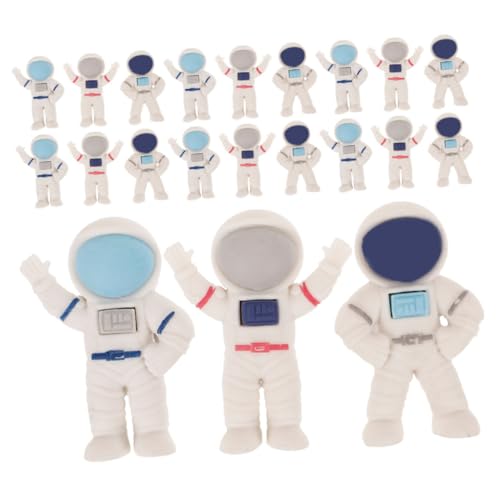 HORIALENCE 48 Stück Weltraum Radiergummis Mini Astronauten Radierer Niedliche und Schulbedarf für Kindergarten und Klassenraum als Mitgebsel und Belohnungen von HORIALENCE