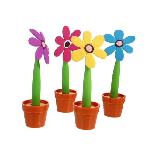 HORIALENCE 4Stücke Teiliges Blumen Kugelschreiber im Design für Schule Büro und Zuhause Blau Je Kreative und Niedliche Schreibstifte HORIALENCE 4Stücke Teiliges Blumen Kugelschreiber im Design für Schule Büro und Zuhause Blau Je Kreative und Niedliche Schreibstifte von HORIALENCE