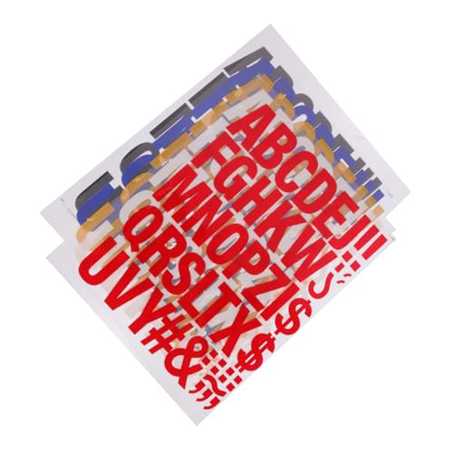 HORIALENCE 5 Stück Aufbügelbare Buchstaben Patches für Kleidung Hitzeübertragungsbuchstaben Aufnäher für DIY Reparatur und Dekoration Gelb Blau Rot HORIALENCE 5 Stück Aufbügelbare Buchstaben Patches für Kleidung Hitzeübertragungsbuchstaben Aufnäher für DIY Reparatur und Dekoration Gelb Blau Rot von HORIALENCE