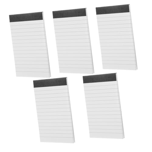 HORIALENCE 5 Stück Kleine Liniertes Notizblock mit Stabilem Kartonrücken Dickes Papier ohne Durchdrücken als Planungs und Reisetagebuch Nachfüllung für Büro und Alltag HORIALENCE 5 Stück Kleine Liniertes Notizblock mit Stabilem Kartonrücken Dickes Papier ohne Durchdrücken als Planungs und Reisetagebuch Nachfüllung für Büro und Alltag von HORIALENCE