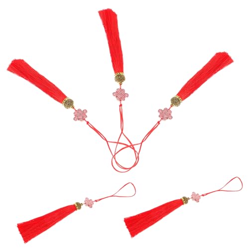 HORIALENCE 5 Stück Teiliges Chinesische Knotenhänger mit Quaste Dekorative Neujahrsdekoration für Zuhause Büro und Geschäfte Langlebige Polyesteranhänger für Frühlingsfest und Feierlichkeiten HORIALENCE 5 Stück Teiliges Chinesische Knotenhänger mit Quaste Dekorative Neujahrsdekoration für Zuhause Büro und Geschäfte Langlebige Polyesteranhänger für Frühlingsfest und Feierlichkeiten von HORIALENCE