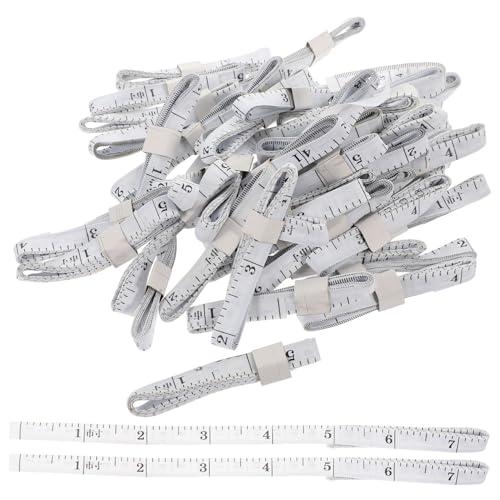 HORIALENCE 50 Stück Teiliges Flexibles Maßband Weiches Schneiderband mit Beidseitiger Einteilung Kompakt und Vielseitig für Körper Kleidungs Stoffmessungen für Zuhause und Zufällige Farbe HORIALENCE 50 Stück Teiliges Flexibles Maßband Weiches Schneiderband mit Beidseitiger Einteilung Kompakt und Vielseitig für Körper Kleidungs Stoffmessungen für Zuhause und Zufällige Farbe von HORIALENCE