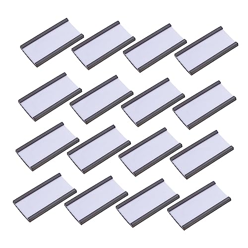 HORIALENCE 50Stücke Magnetischer Preisschildhalter Clip Etikettenhalter für Supermarkt und Einzelhandel Langlebig und Praktisch für Regal und Lagerbeschriftung von HORIALENCE