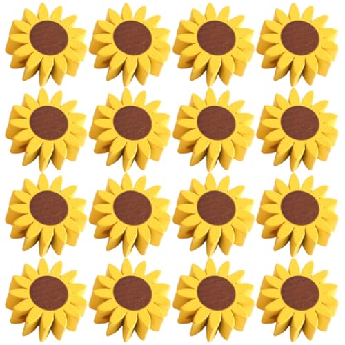 HORIALENCE 50Stücke Sonnenblumen Holzperlen Rustikale DIY Abstandshalterperlen für Schmuckherstellung und Bastelprojekte für Hochzeiten und Dekorationen HORIALENCE 50Stücke Sonnenblumen Holzperlen Rustikale DIY Abstandshalterperlen für Schmuckherstellung und Bastelprojekte für Hochzeiten und Dekorationen von HORIALENCE